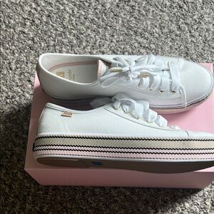 Keds Women's White Platform Sneakers